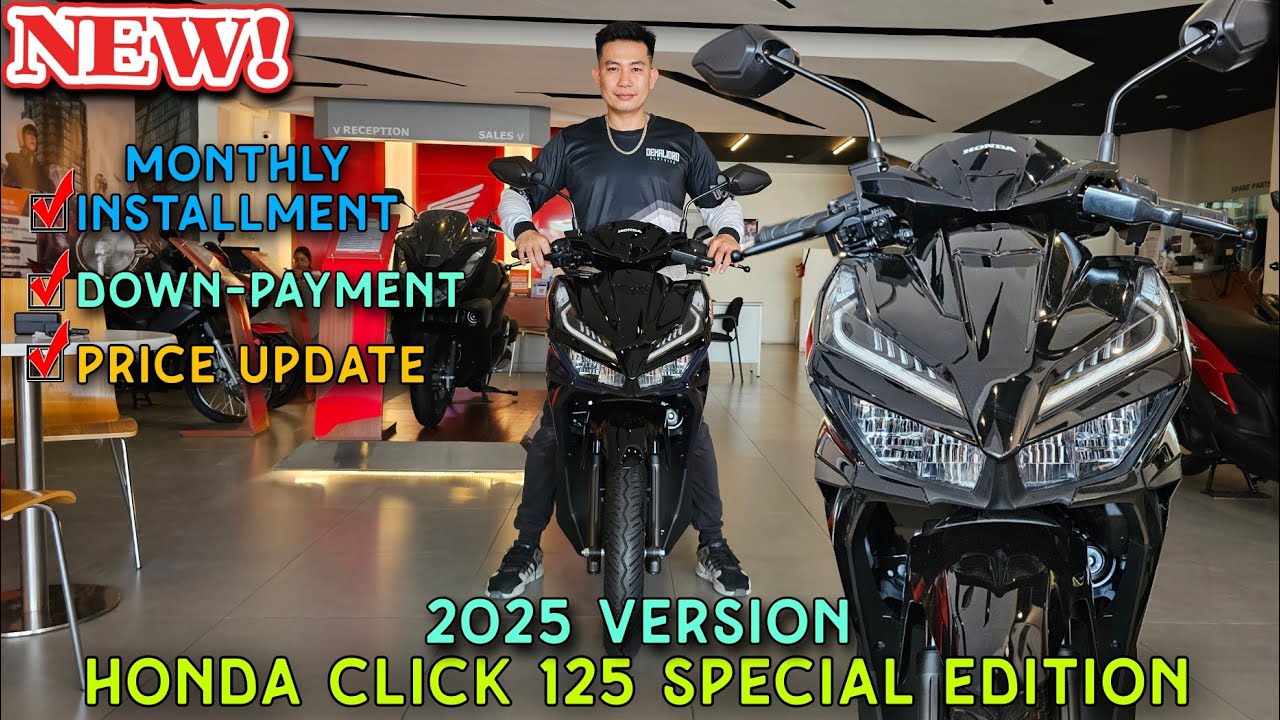 HONDA CLICK 125 NEW 2025 VERSION