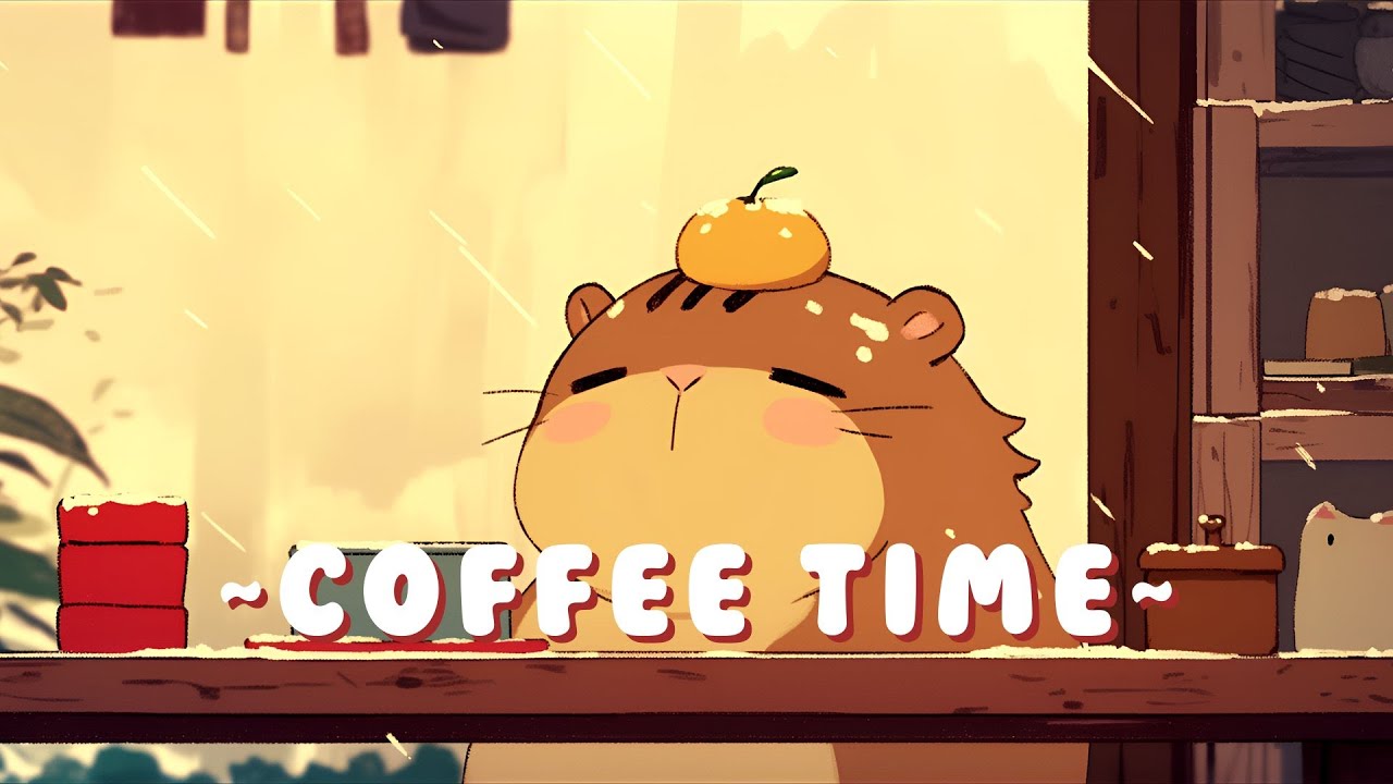 Lofi Capybara Radio - Relaxing Music for Work/Study ~ Cozy Atmosphere ~ ✨