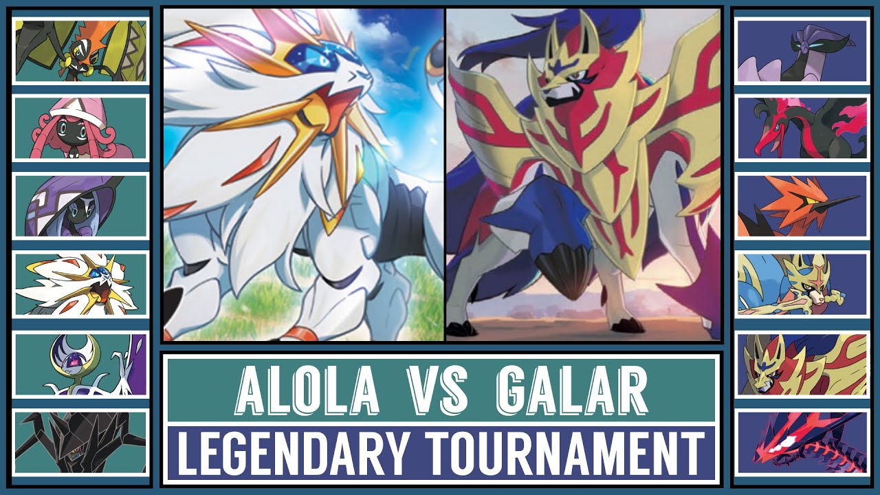 ALOLA LEGENDS vs GALAR LEGENDS | Legendary Pokémon Tournament [#04]