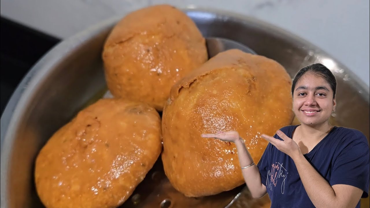 Aaj Ghar par banayi Matar ki kachori 😁 | Sandhya Ki Duniya 