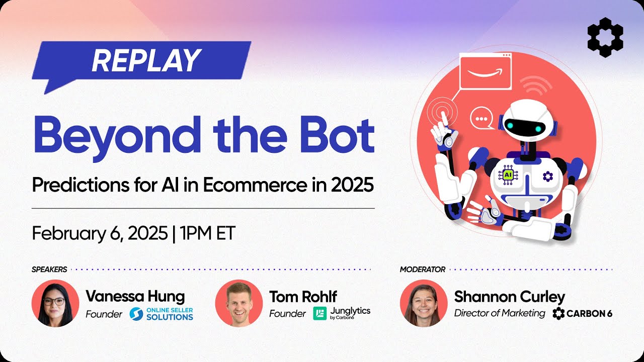 Beyond the Bot: Predictions for AI in Ecommerce (Webinar Replay)