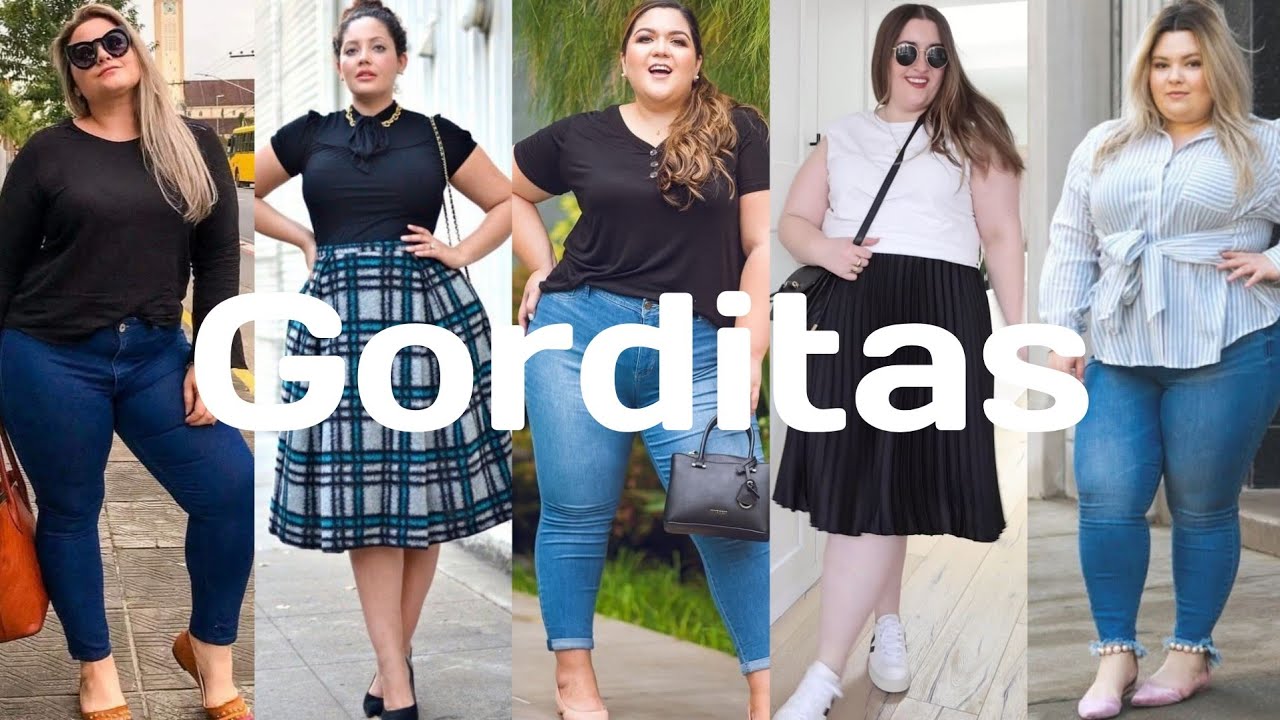 MODA 2025 para GORDITAS CÓMO VESTIR BIEN GORDITAS outfits