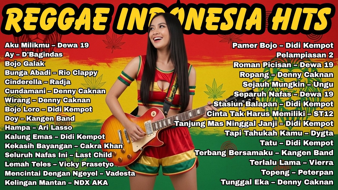 Reggae Indonesia Hits Sepanjang Masa 🌴 Lagu Enak Buat Santai