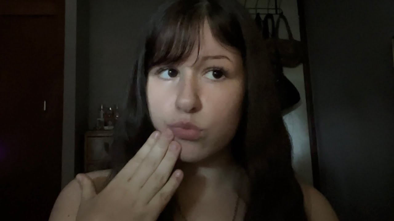 ASMR Trying mouth sounds again! / kisses, hand movements 