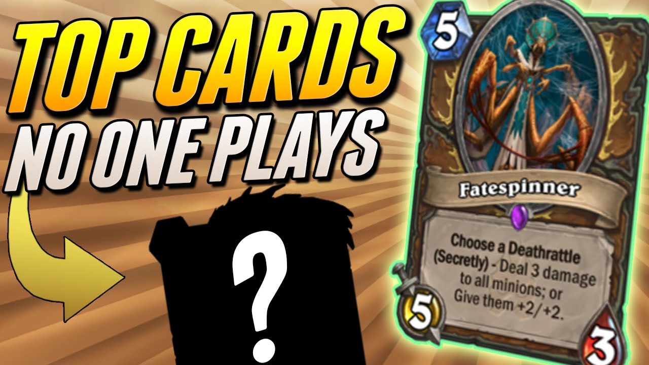 Top Hearthstone Cards that Dont see Play | Solem