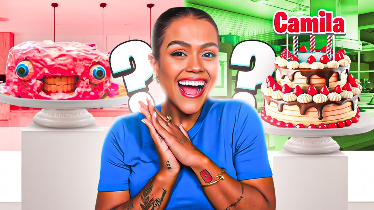 QUEM FAZ O MELHOR BOLO DE ANIVERSÁRIO PRA CAMILA GANHA!!!