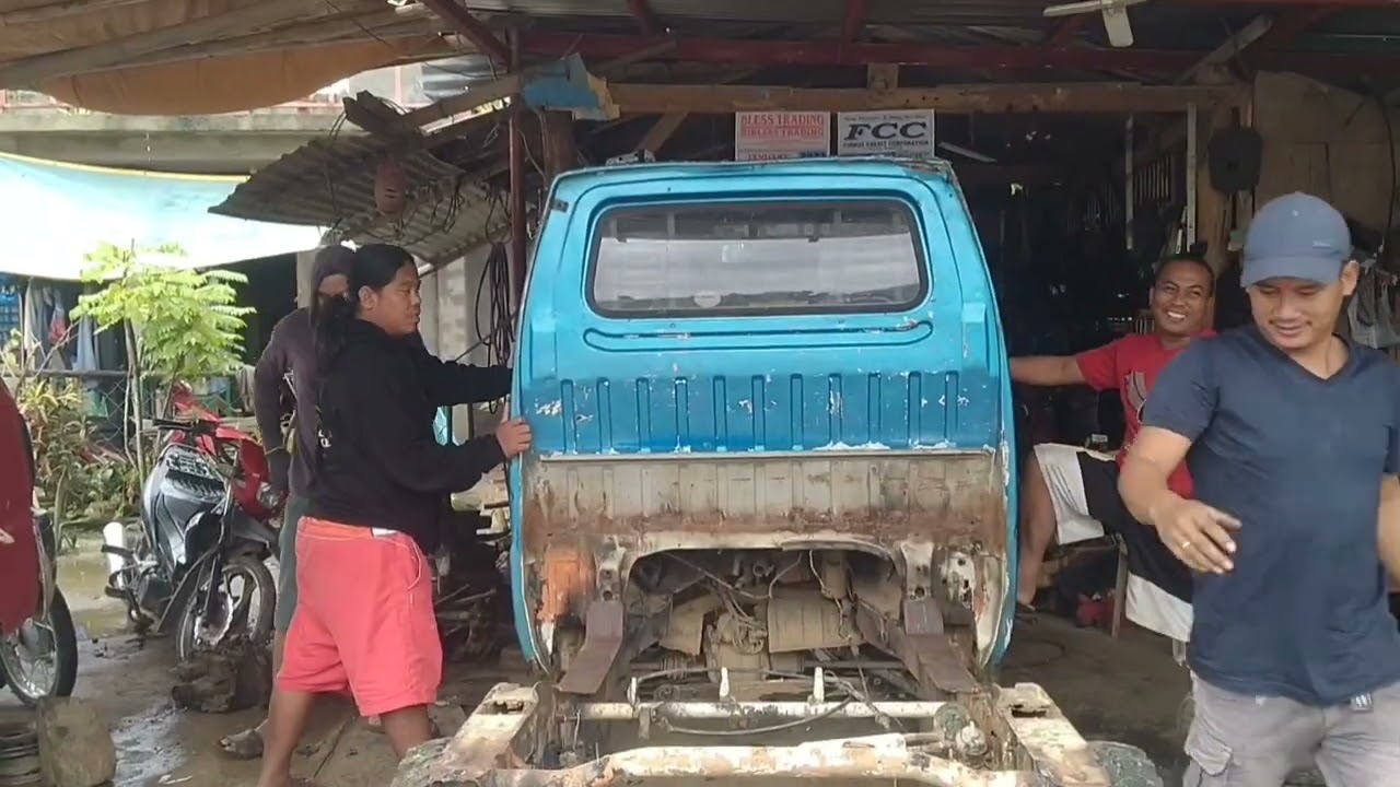 finishing our suzuki multicab chassis restoration