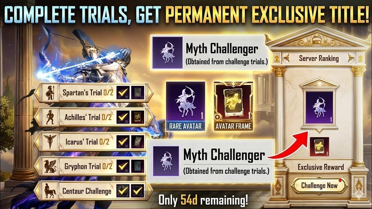 COMPLETE TRIAL TO EARN TITLE EVENT EXPLAIN ✅ HOW TO COMPLETE TRIAL EVENT IN PUBG