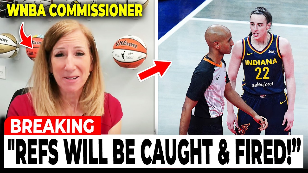 Caitlin Clark FORCES WNBA Commissioner TO EAT WORDS & FIRE CORRUPT Referees!