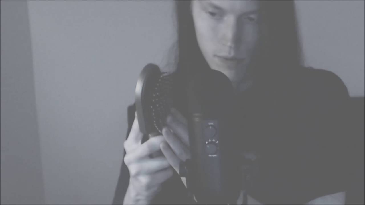 ASMR - Hair brushing, brush sounds (no talking, mostly :-D)