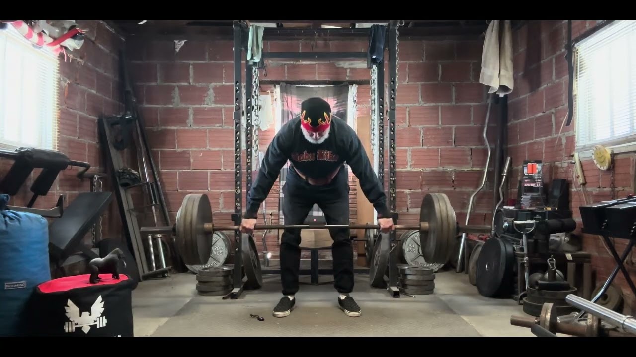 Deadlift Day 1/29/26  -  Snatch Grip, Double Bodyweight Reps (375#)  + Gorilla Rows