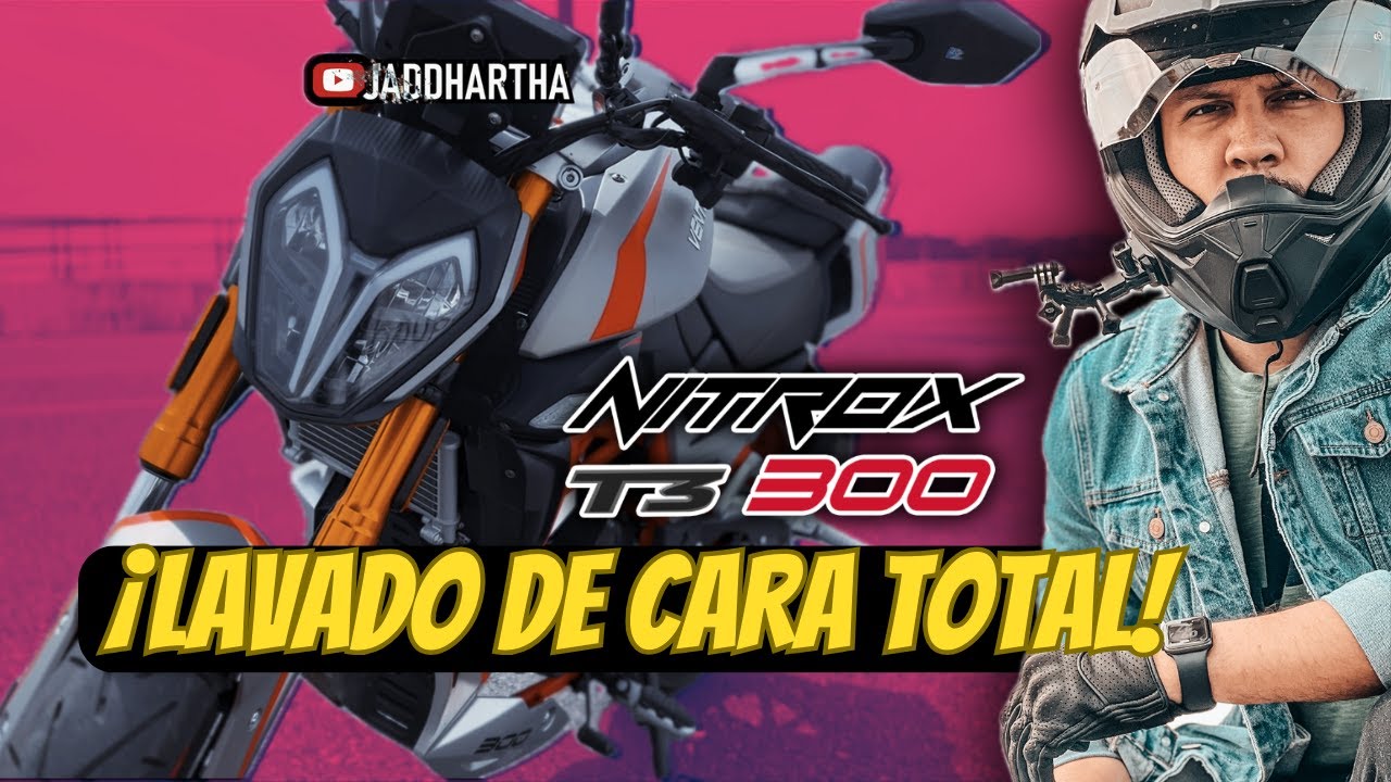 NITROX T3 ⚡️ 300cc de Vento 🏍️ La NAKED + Equipada y + Barata del Mercado | JaddMotos