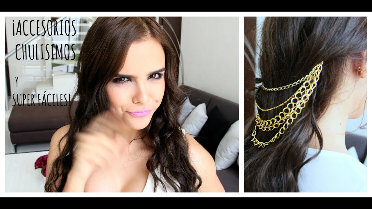 HAZ ACCESORIOS PARA EL CABELLO CHULISIMOS Y F&Aacute;CILES &hearts; -Yuya