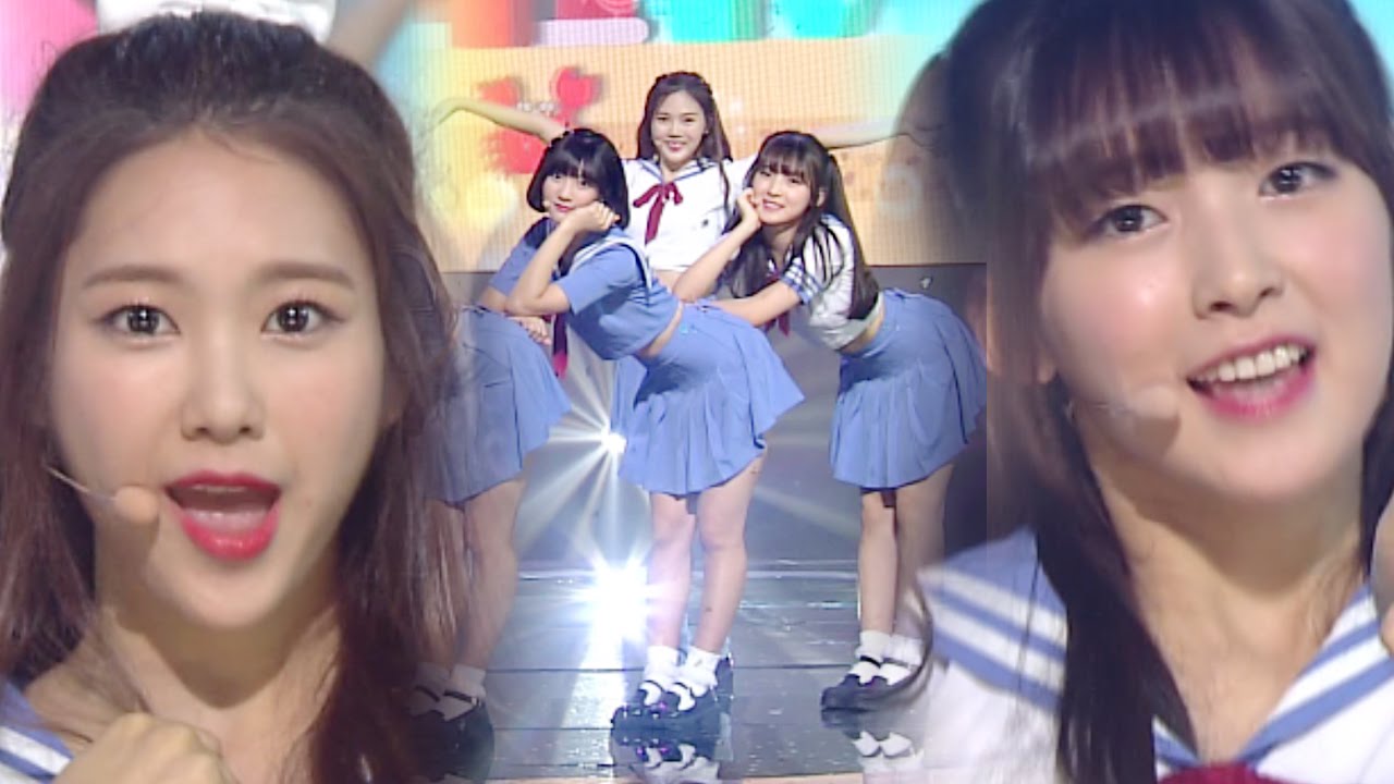 "CUTE" О МОЯ ДЕВОЧКА (Слушай мое слово) @ Популярная песня Inkigayo 20160814