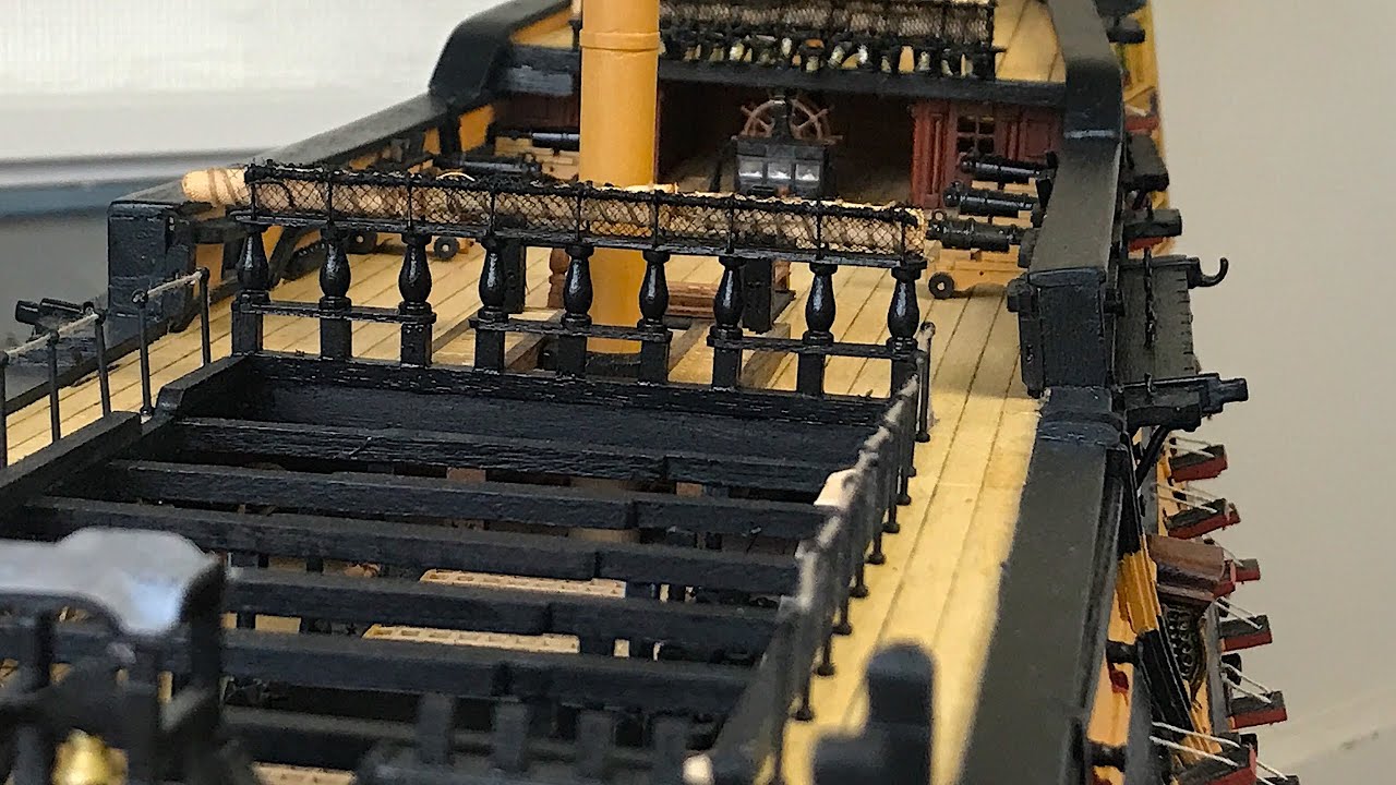Model Ship Builder : 1/84 HMS Victory - Netting Cranes