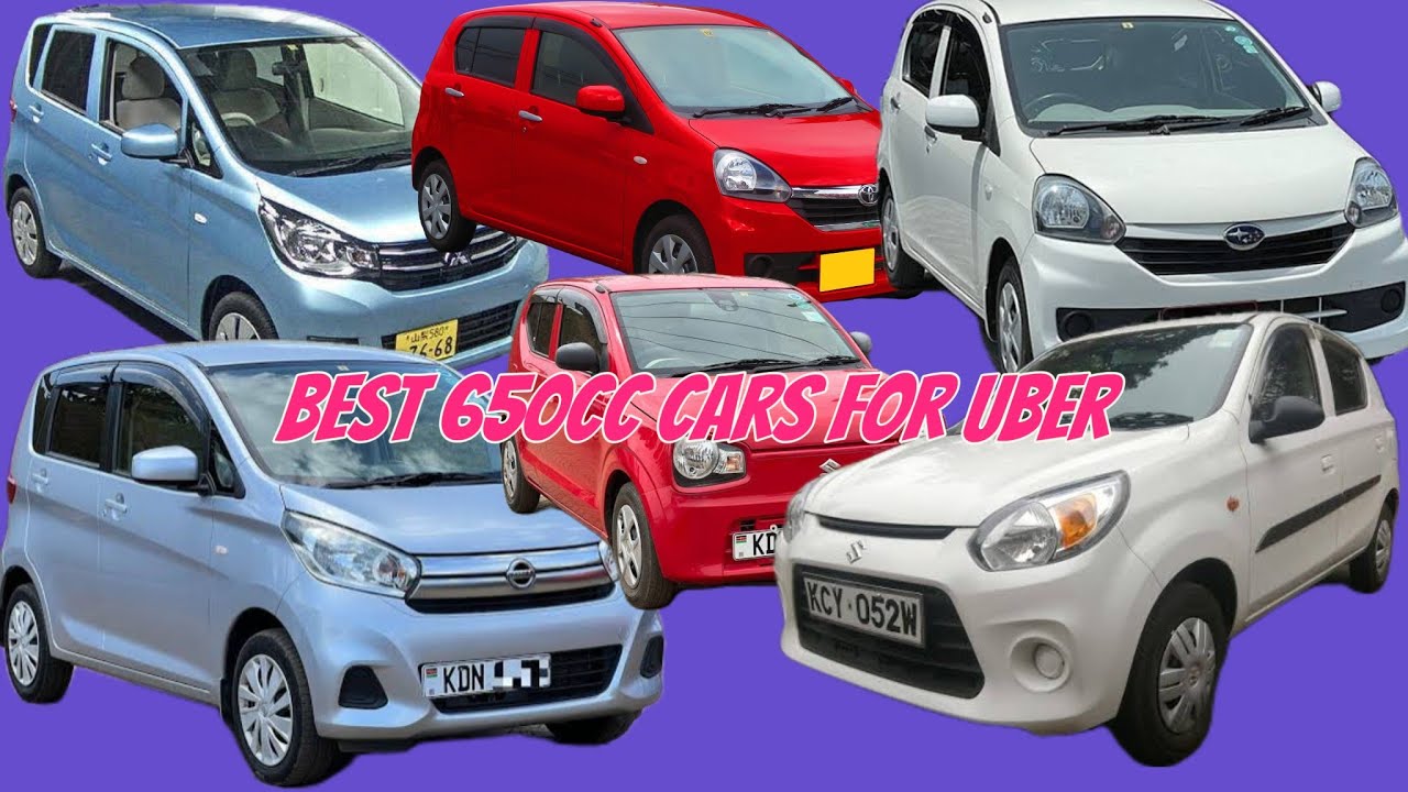 Top-rated 650cc Taxi cars best for Uber in Kenya below Ksh 700k
