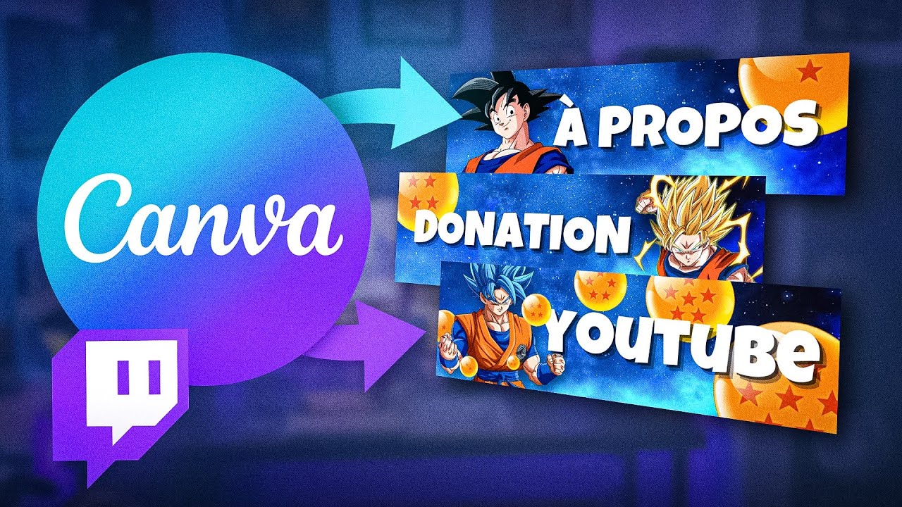 Créer des Panneaux de Chaîne Twitch Gratuitement avec Canva