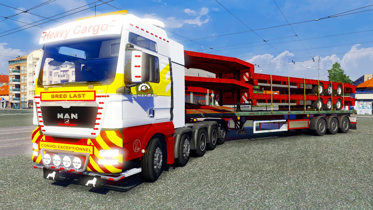 MAN TGX 10x8 ETS2 (Euro Truck Simulator 2)