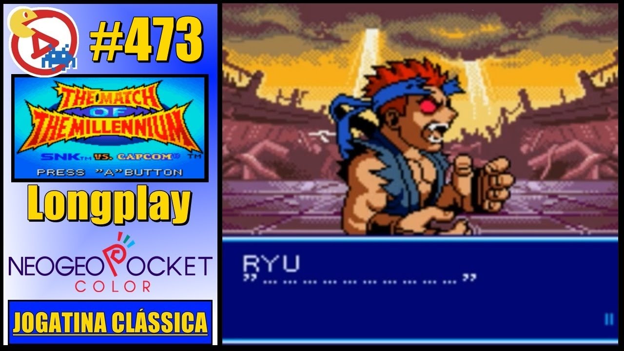 Neo Geo Pocket Color Longplay SNK vs. Capcom: Match of the Millennium - [a]