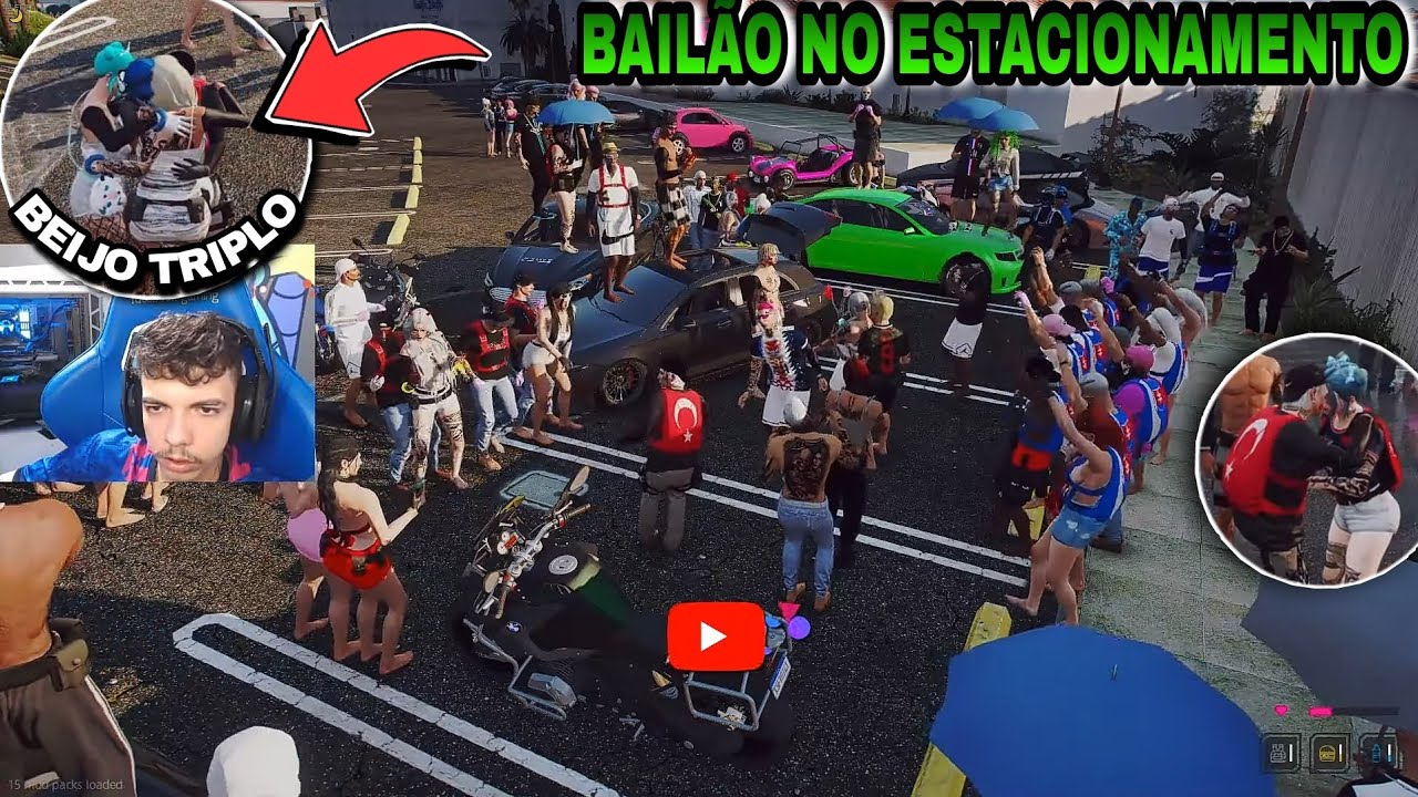BAILÃO POCO COM TODAS FACÇÕES NO ESTACIONAMENTO - BK REI DELAS DA BEIJO TRIPLO (FB.Bkinho)