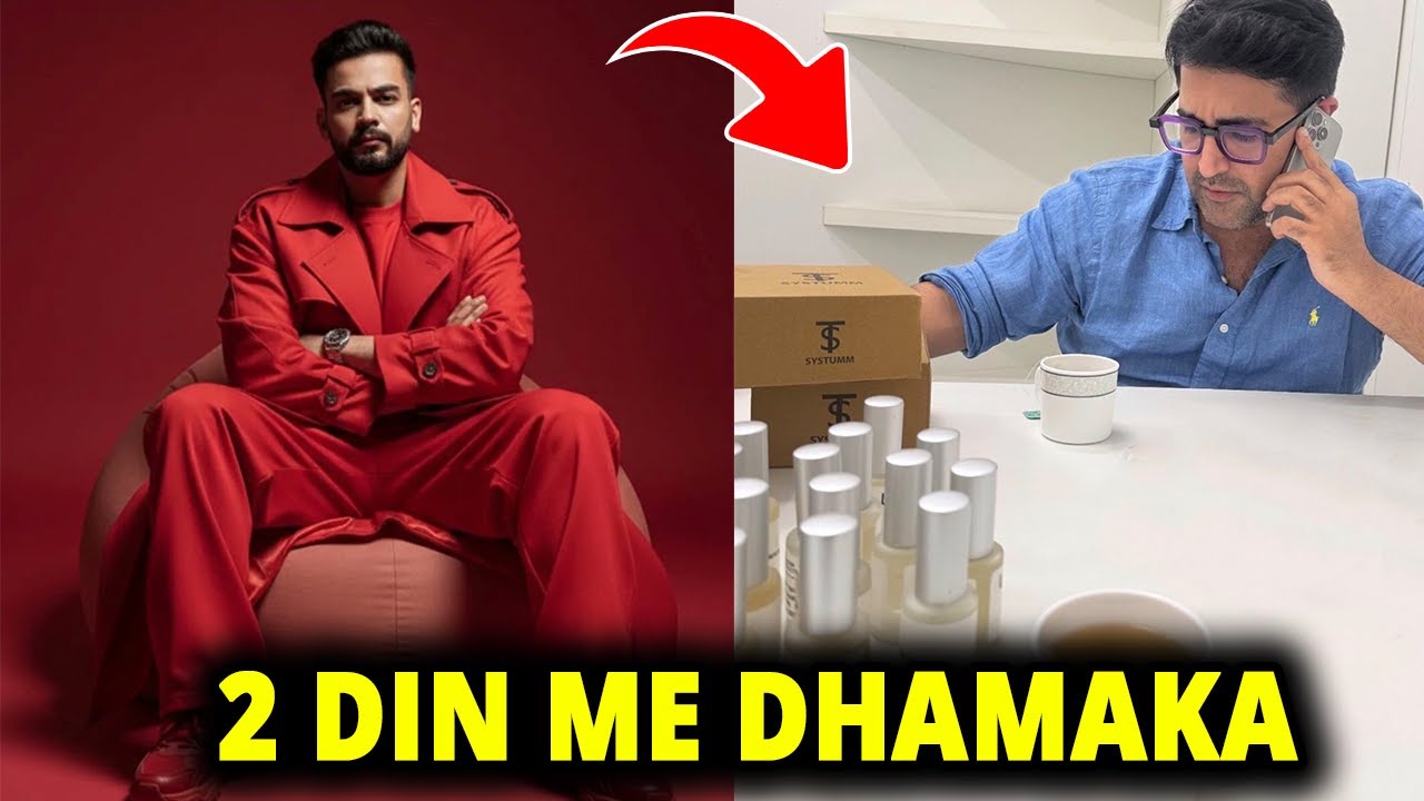 Elvish Yadav Big Surprise Revealed😱 SYSTUMM Perfume Launch Coming Soon