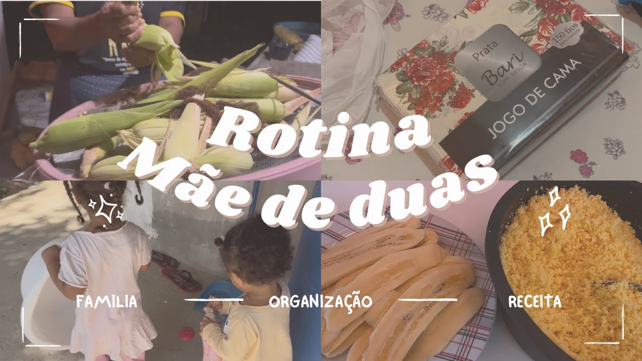DESFRUTANDO DA COLHEITA 🌽 EM FAMILIA [ROTINA DIÁRIA] GANHEI PRESENTE 🎁