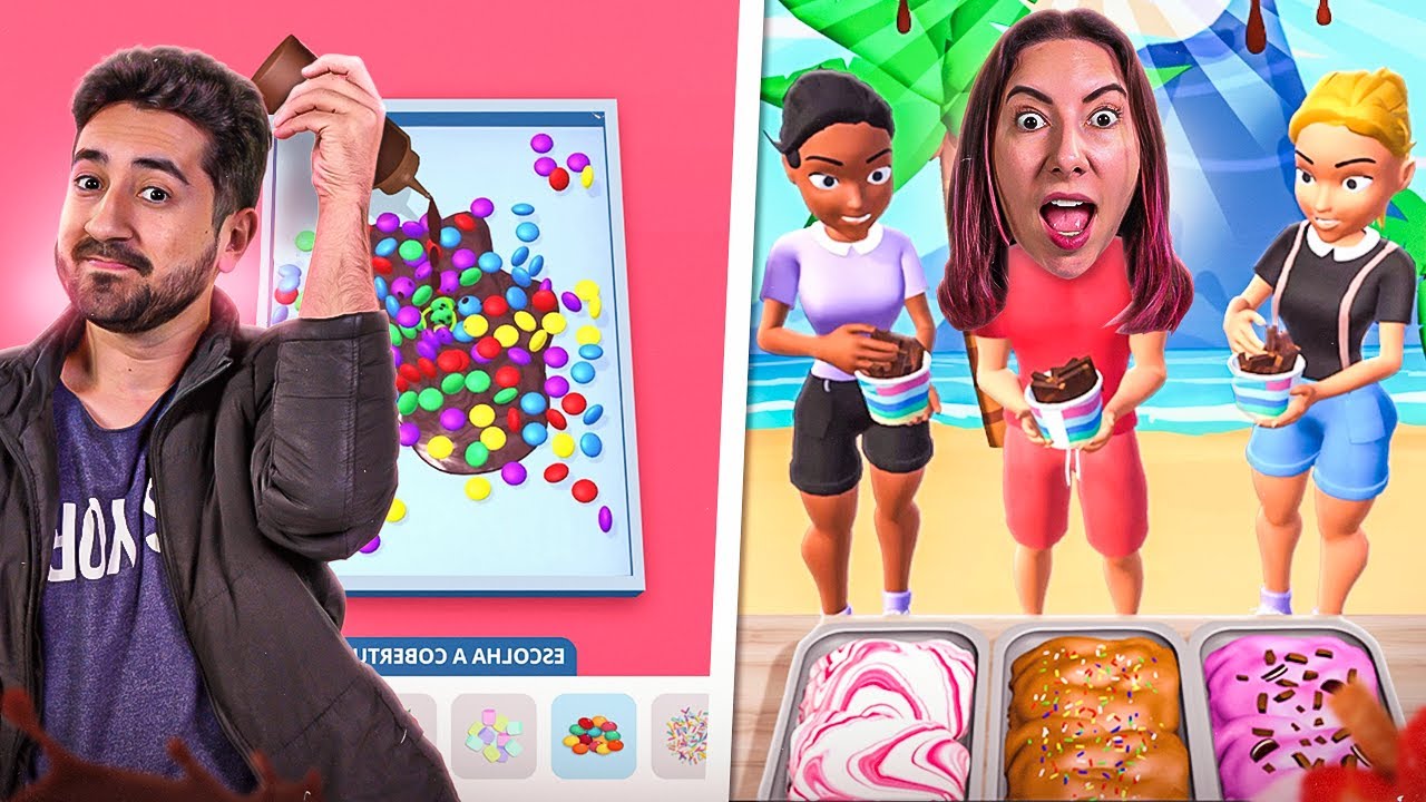 CRIAMOS SORVETES MALUCOS no DOCE DIY