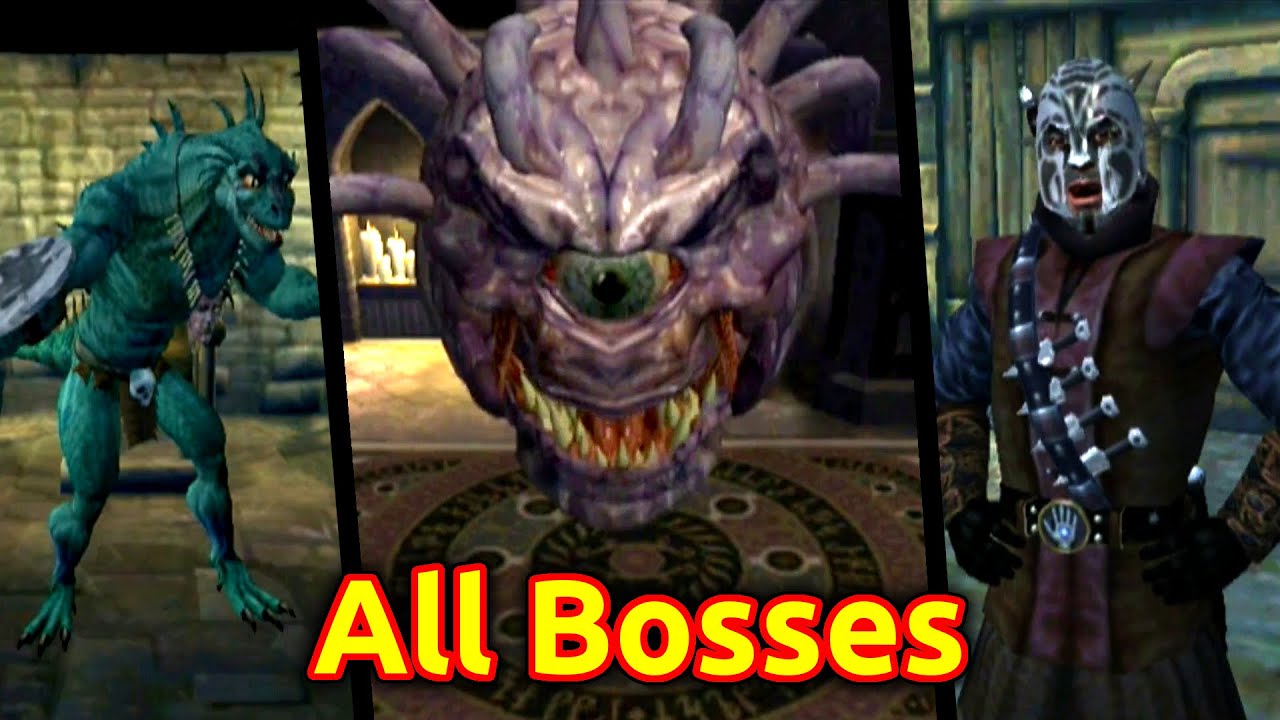 Baldur's Gate: Dark Alliance - All Bosses