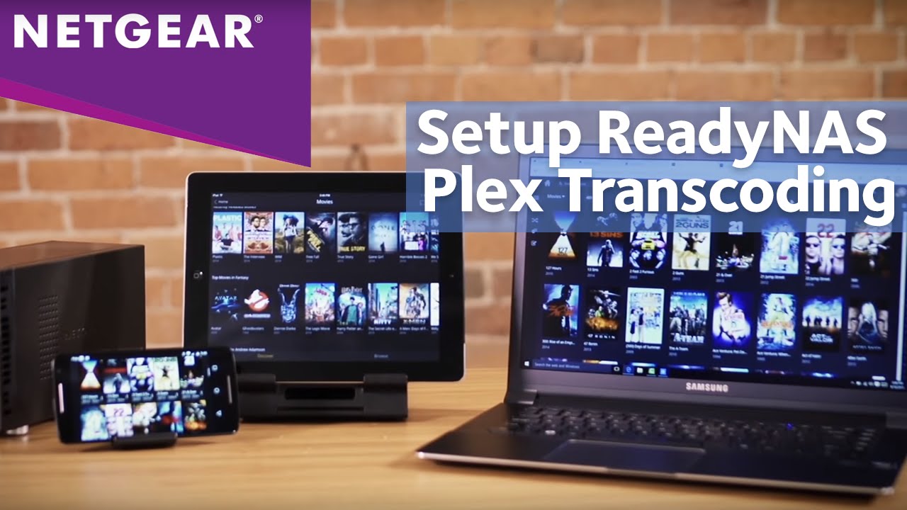 Как настроить Plex Media Server | Транскодирование Plex на NETGEAR ReadyNAS серии 210