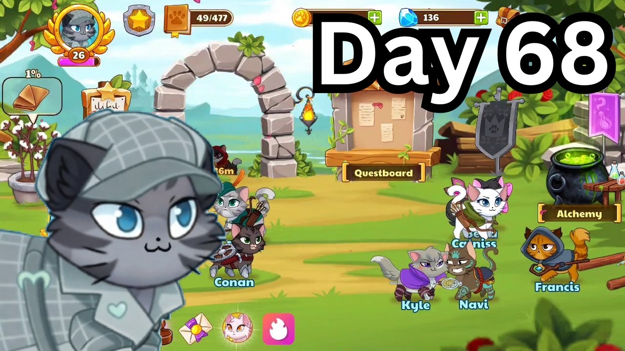 Castle Cats Gameplay - Day 68