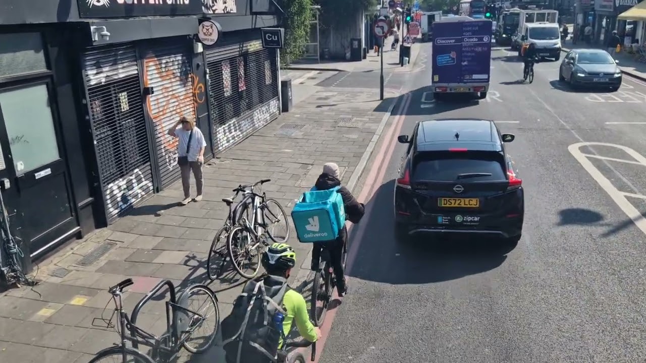 First Time: LJ74 XPH86208 Route 242 on VOLVO BZL Stannard Road - Laburnum Street