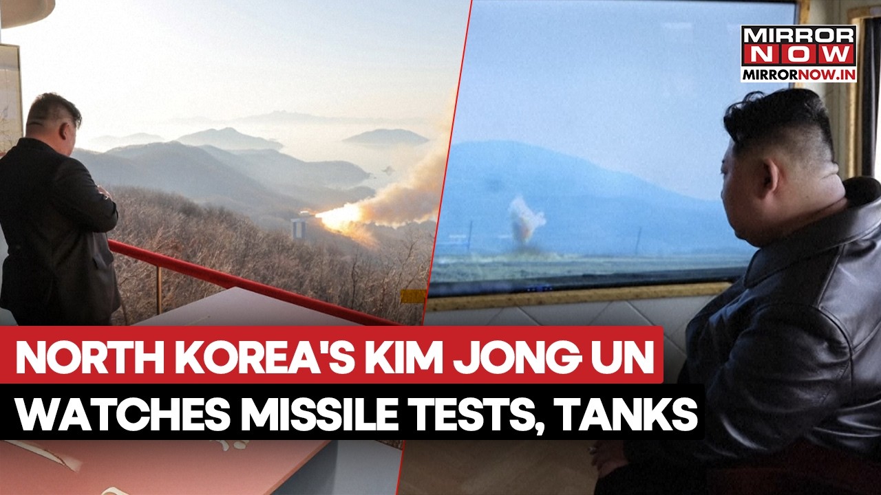 North Korean Leader Watches Missile Engine Test, Tanks, and Special Ops Soldiers | Watch