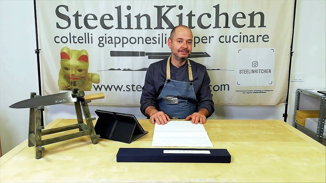 Coltelli giapponesi Ryoba: manutenzione e affilatura . Part 1