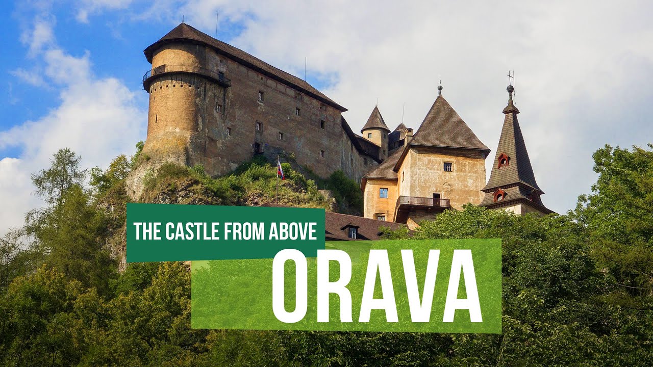 Orava Castle from above
