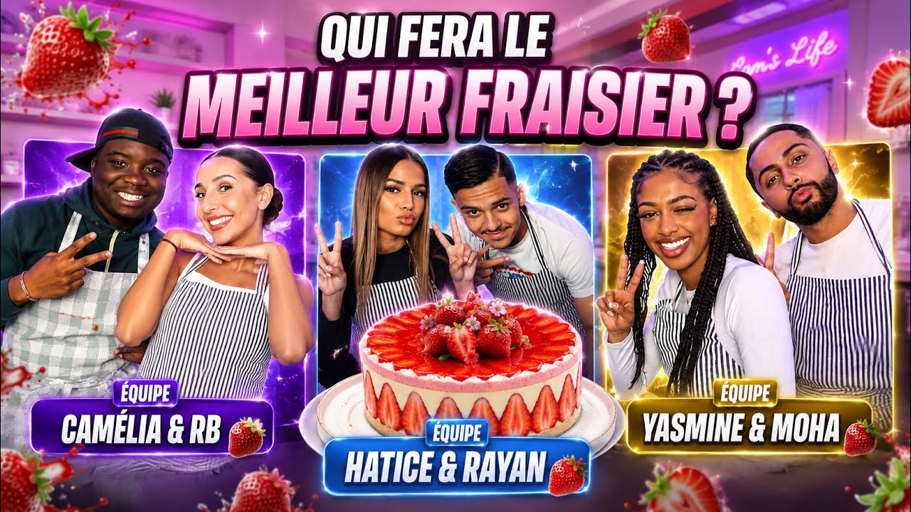 QUI FERA LE MEILLEUR FRAISIER ?  - rediffusion live Cameliaaa92