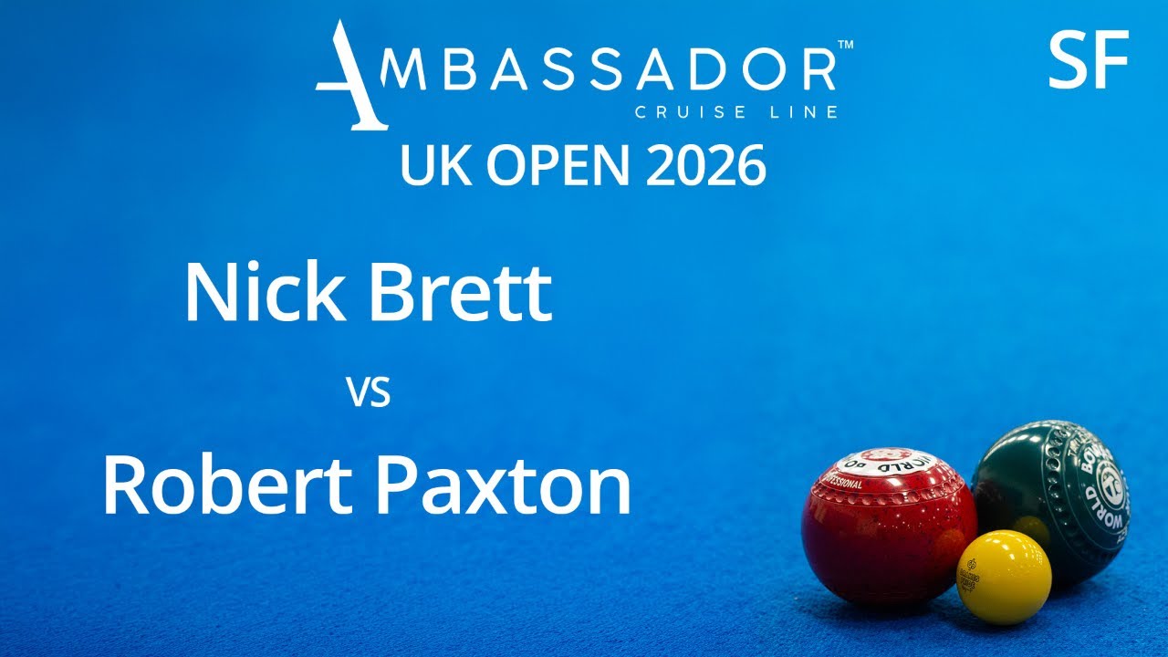 Nick Brett vs Robert Paxton - Day 3 Match 1 - Ambassador Cruise Line UK Open 2026