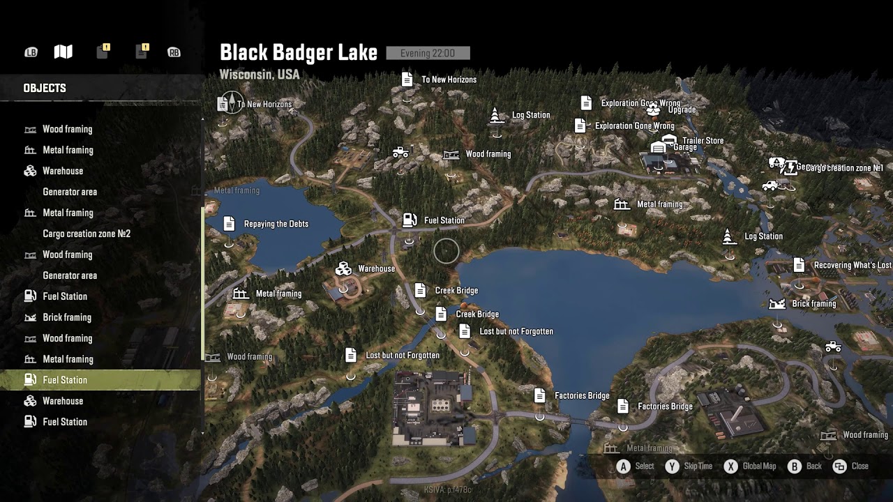 🚛 SnowRunner | Black Badger Lake WI | Full Map w/ Upgrades | Wisconsin New Map