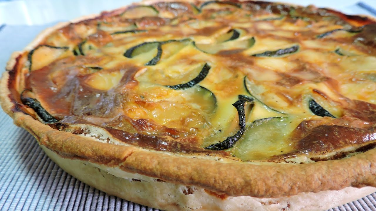 Quiche de Calabacín y Queso