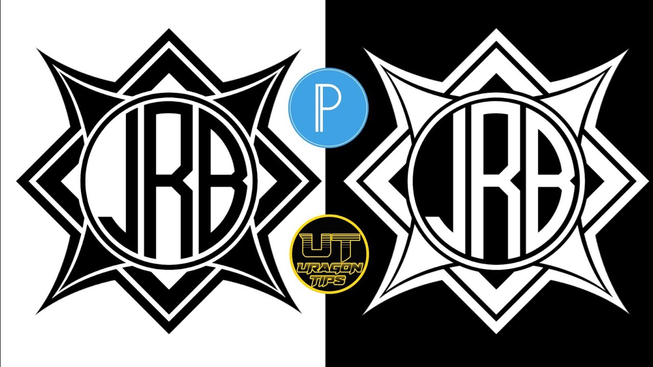 Monogram Logo Design Tutorial in Pixellab || Monogram in Circle Shape || Uragon Tips