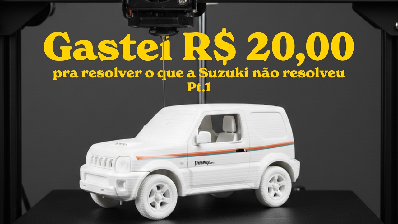 Modifiquei meu Jimny com impressão 3D | Série nova