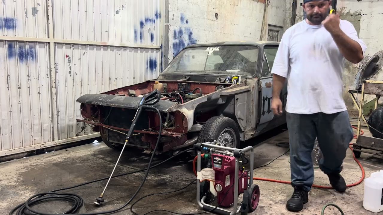 Opala 1982 lavagem do cofre…
