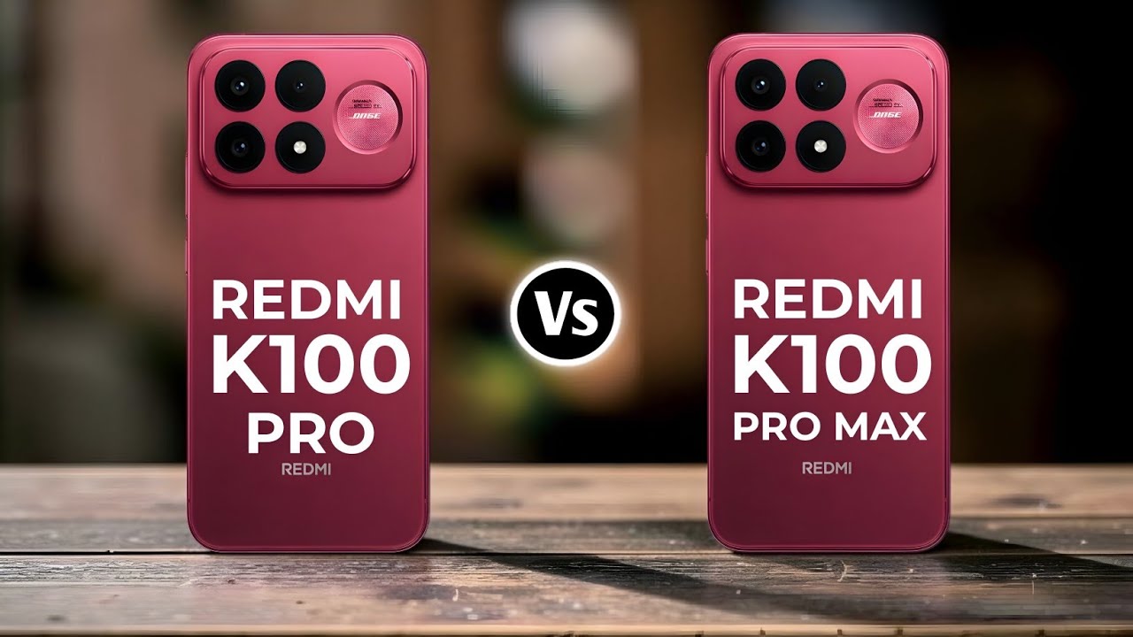 Redmi K100 Pro Vs Redmi K100 Pro Max