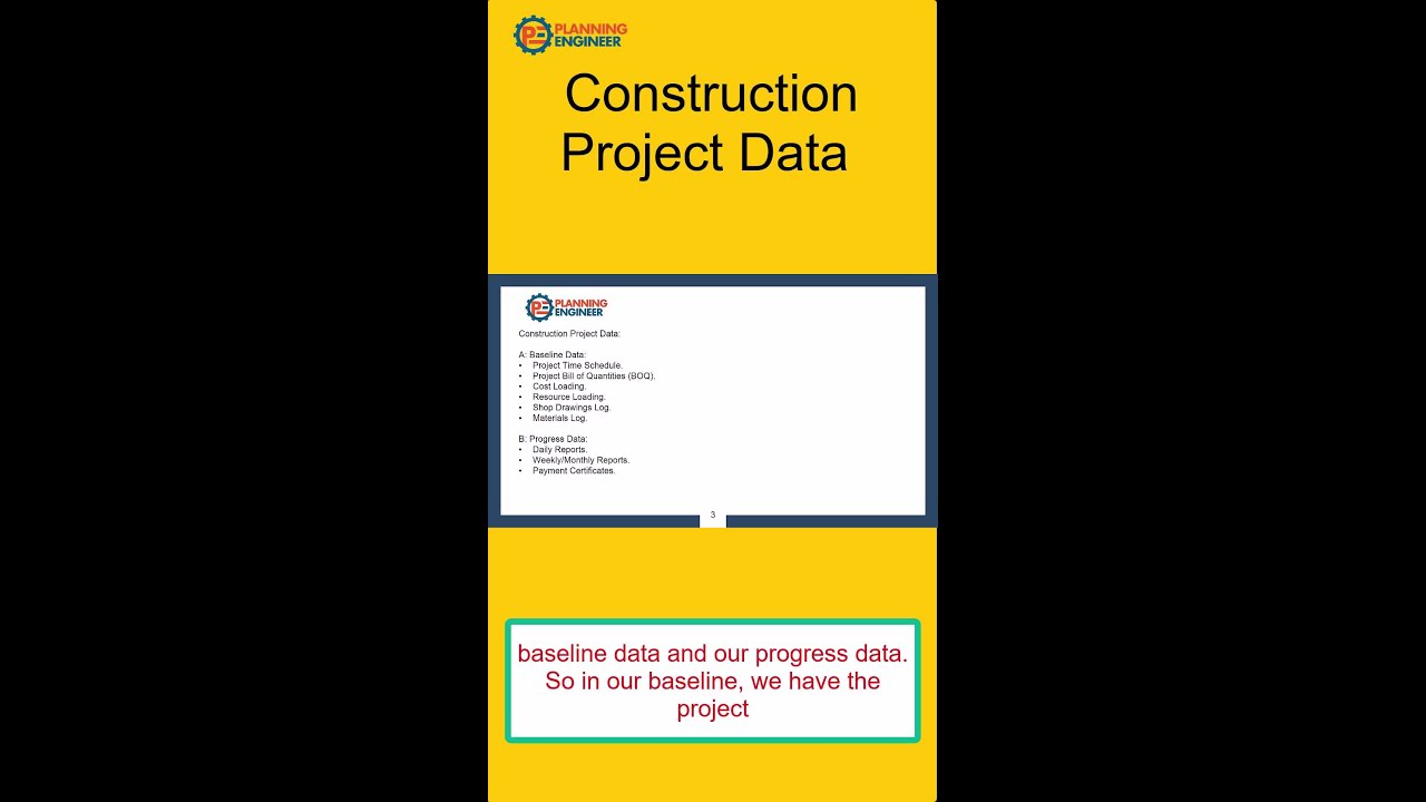 Categorizing the Construction project data