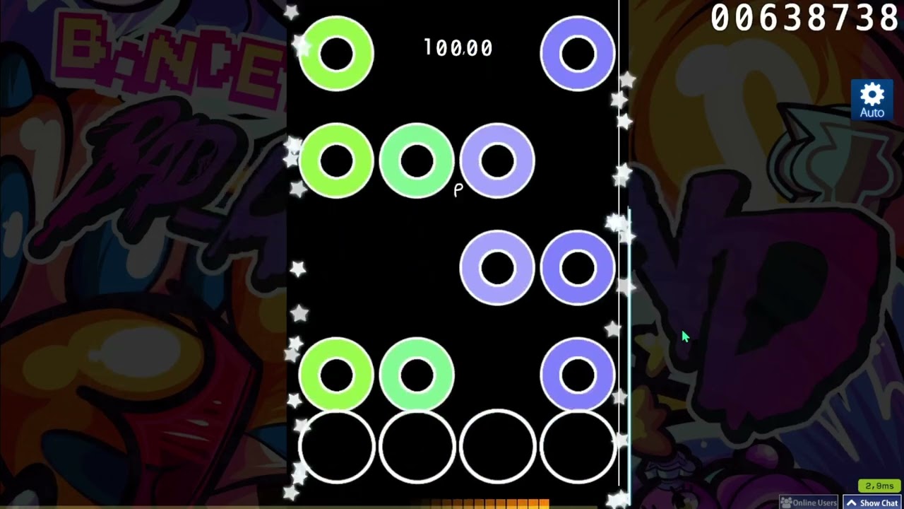[Osu!Mania map showcase] BANDETTO - headrockin [hard rock] charted