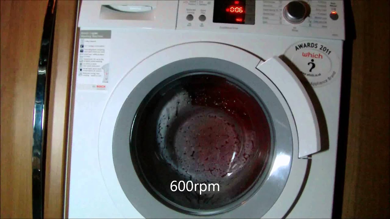 Bosch Logixx WAS32461 : senstive final spin 1600rpm