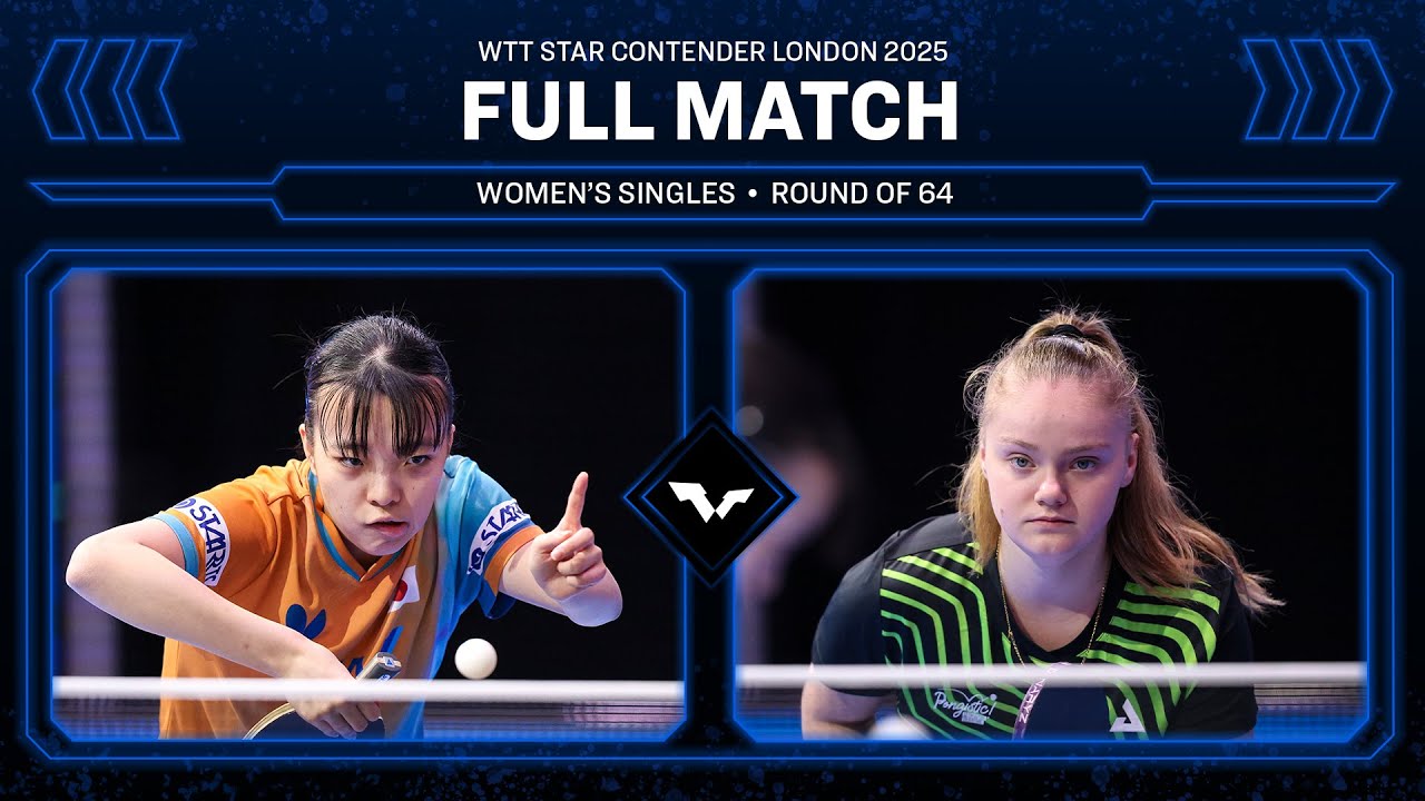 FULL MATCH | Yuna Ojio vs Leana Hochart | WS R64 | #WTTLondon 2025