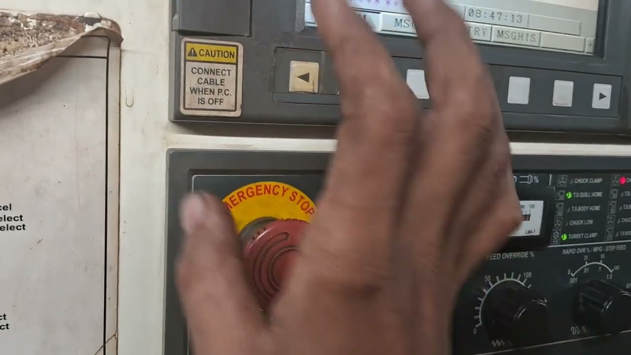 FANUC SERIES Oi-tf PS PRE CHARGE FAILURE ALARM Problem in cnc late #cnclathe #acemicromaticgroup
