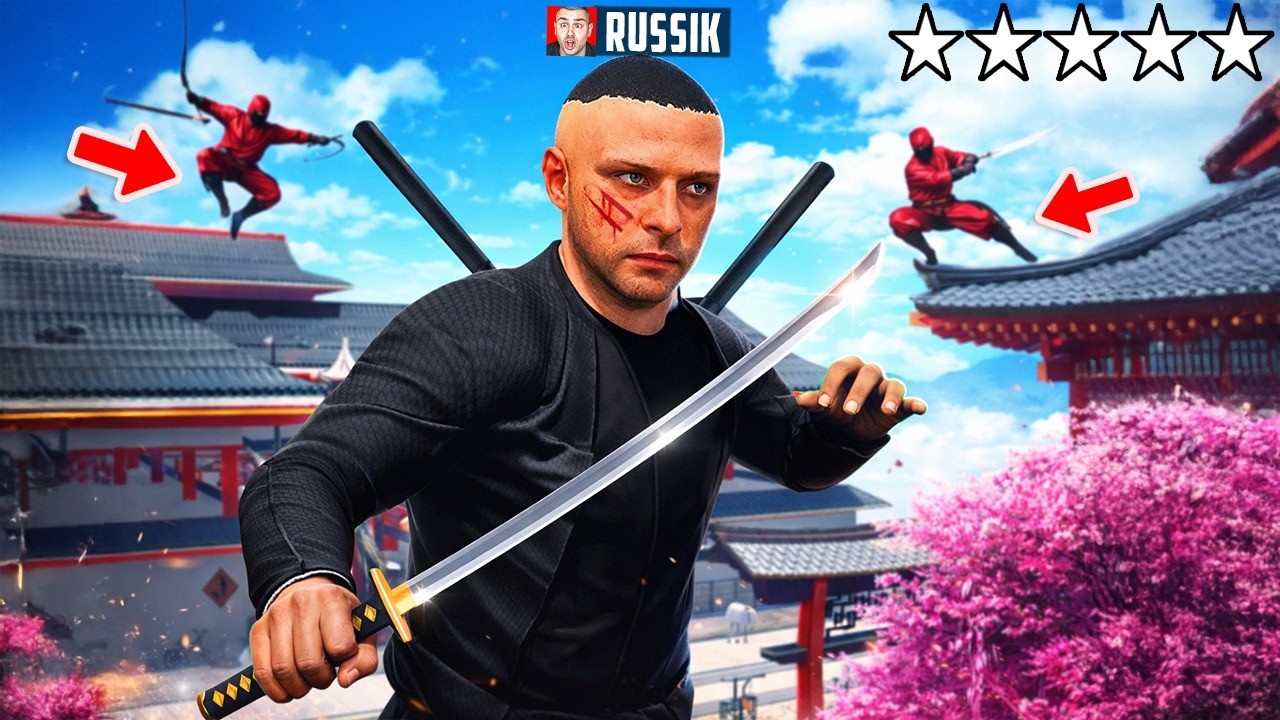 Ich WERDE ein NINJA in GTA 5 RP!🥷⚔️