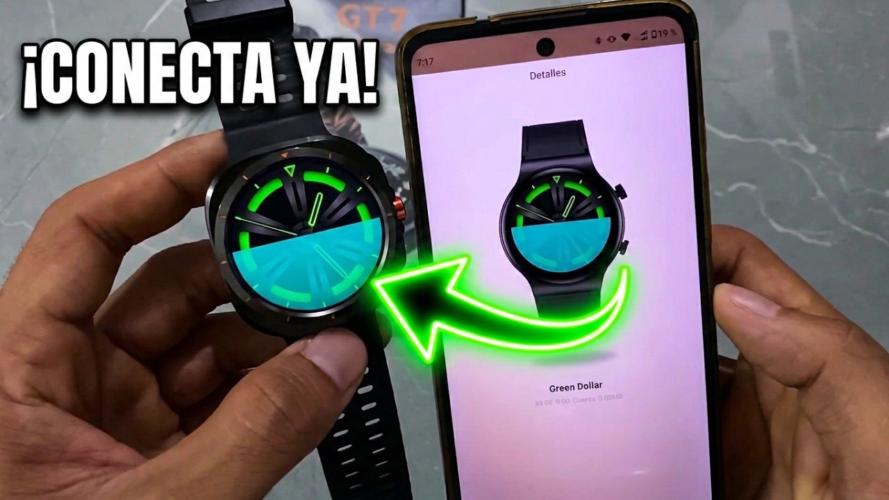 TUTORIAL FACIL ⚡ Como emparejar tu reloj inteligente Laxasfit GT7 ULTRA 🔥
