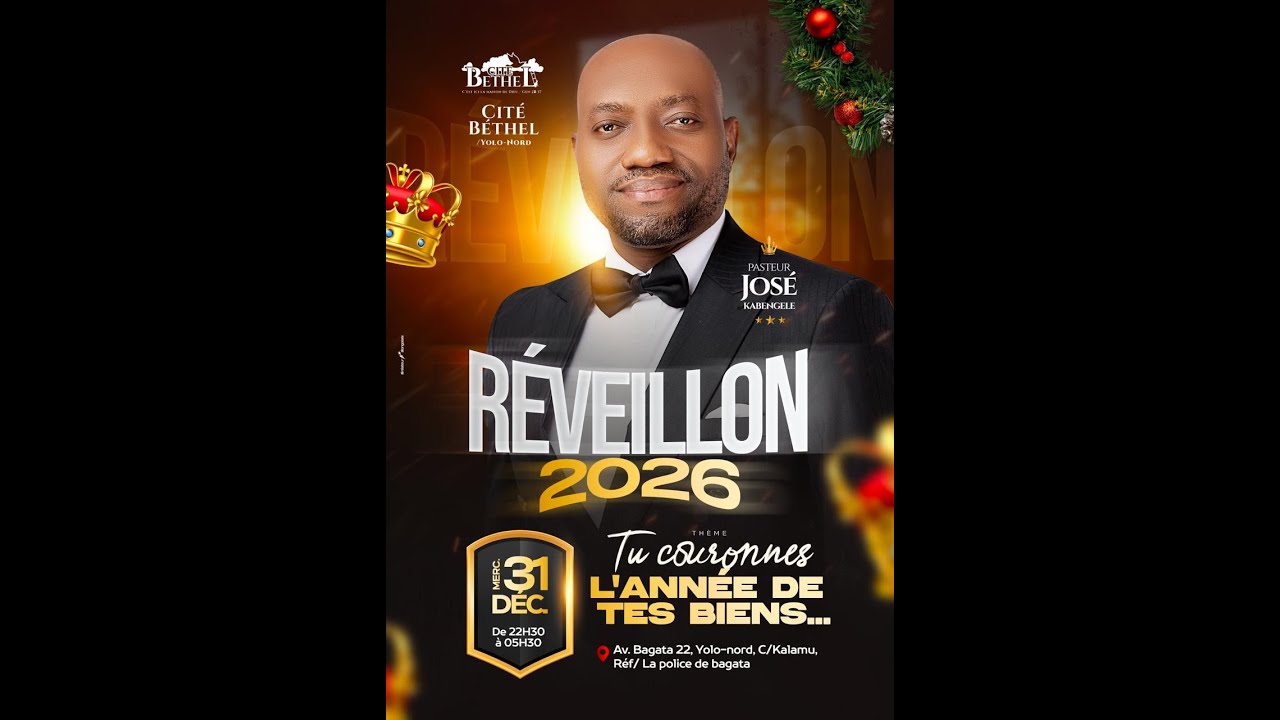 BIENVENUE DANS NOTRE REVEILLON DE L'ANNEE 2025